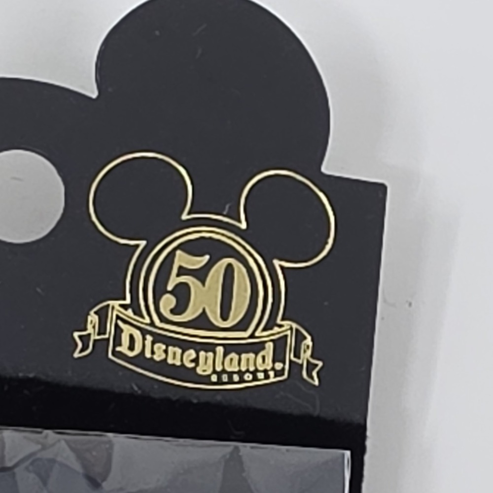 Vintage 2005 Disneyland 50th Anniversary Golden Mickey Mouse Ears Pin - Picture 4 of 8